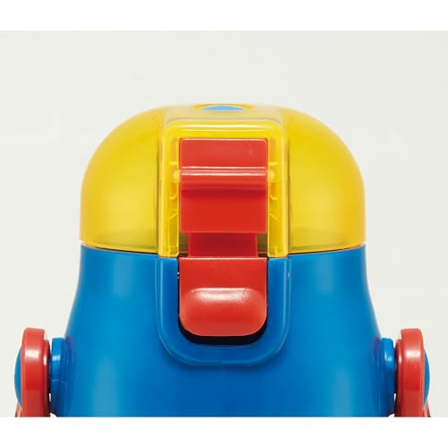 Skater Kids' 2-Way Stainless Steel Water Bottle, 580ml (Direct Drink) or 570ml (Cup Drink), Disney Toy Story 24 Design, Lightweight and Child-Friendly