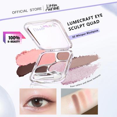 LumeCraft Eye Sculpt Quad 02 Whisper Blushpink 4.5g/0.16oz