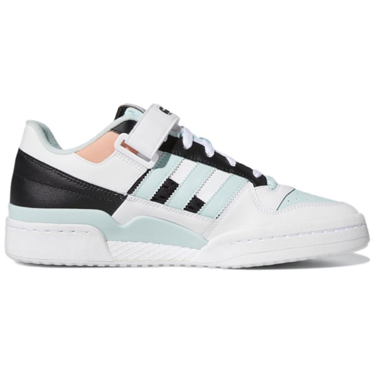 Adidas Forum Low White Halo Mint Unisex Sneakers Cloud-White Core-Black H01678