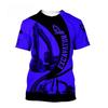 Excavator 3D High-definition Digital Printing Summer Men's Round Neck Short Sleeved T-shirt