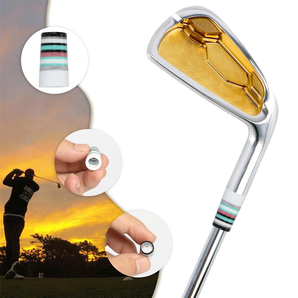 10Pcs Golfing Iron Ferrules Fit 0.35Inch 0.37Inch Iron Shafts Golfing Tapered Ferrules Golfing Equipment Accessories