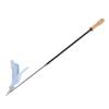 Cat Teaser Wand Retractable Interactive Cat Feather Toy with Bell for Cat KittenBlue