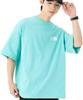 NEW ERA Oversized Blue Tint White Box Logo T-Shirt