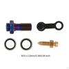 Banjo Bolt Bleeder Screw Brake Line Fitting Easy Installation Replacement Washers Bleed Nipple