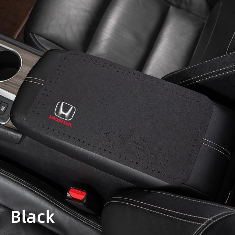 

Car Armrest Box Height Pad Universal Leather Armrest Cushion For Honda Civic xrv hrv crv brv City Accord Fit Jazz Insight чёрный