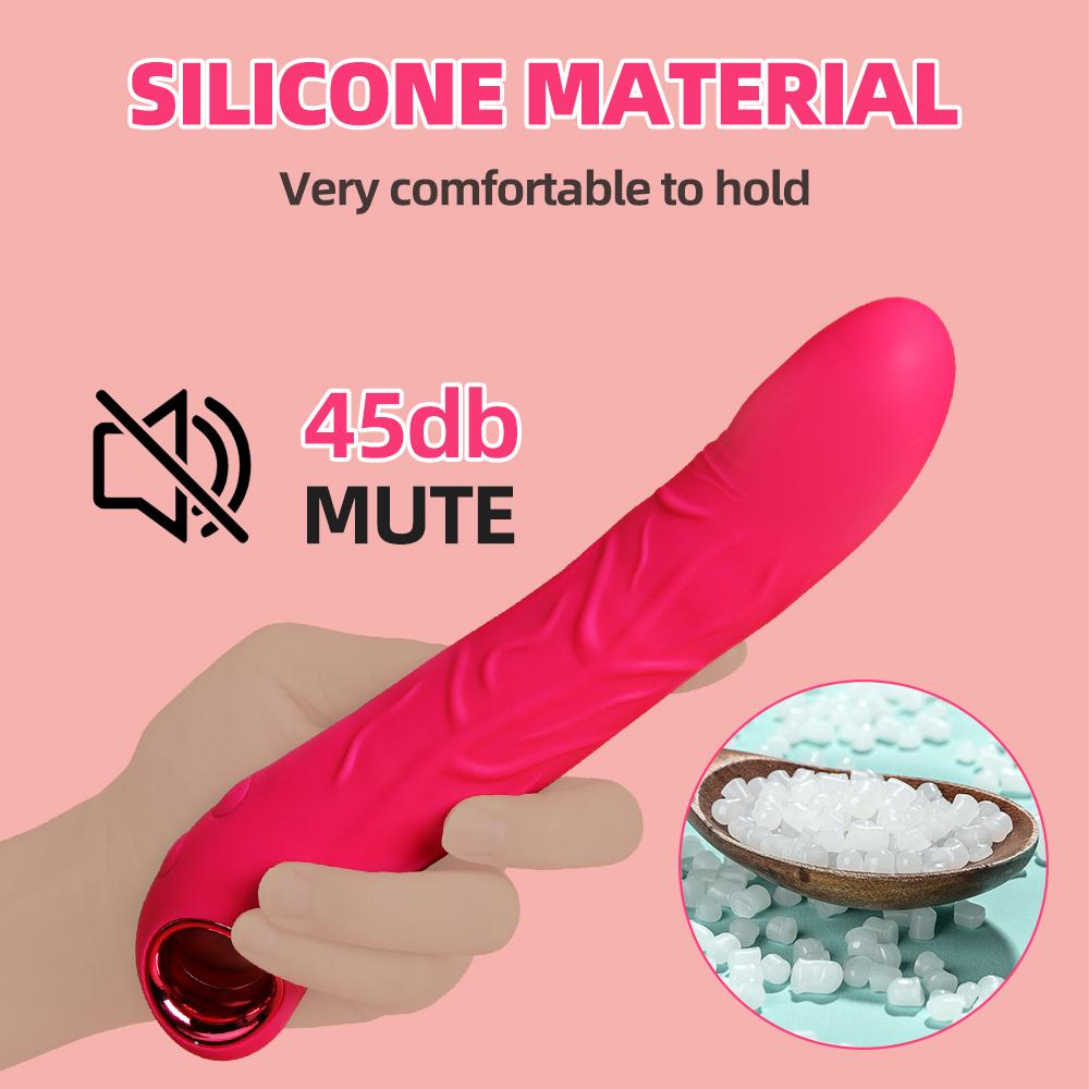 Thrusting Vibrator For Women Dildo Telescopic Vibrating G Spot Vagina Massage Wand Clitoris Stimulator Adult Female Sex Toy