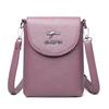Bag women's new versatile multi-layer shoulder mobile phone bag fashionable and simple flow change key bag