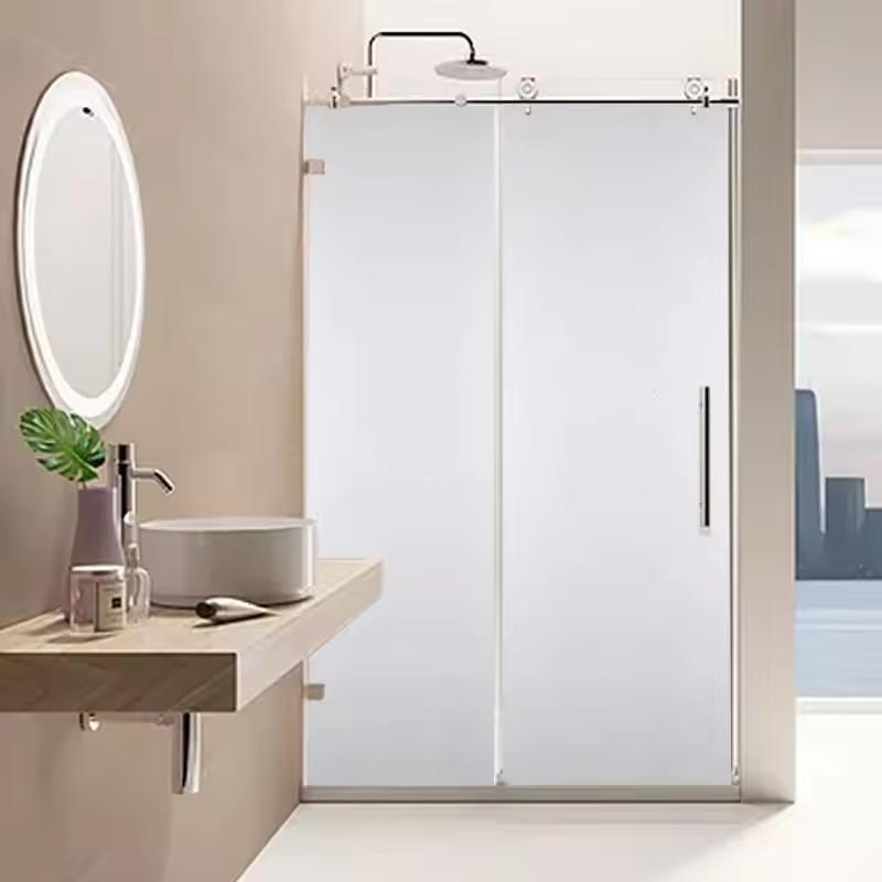 Matte Frosted Glass Decorative Film Roll Glue-Free Electrostatic Adsorption Soften Direct Sunlight Prevent Ultraviolet Radiation