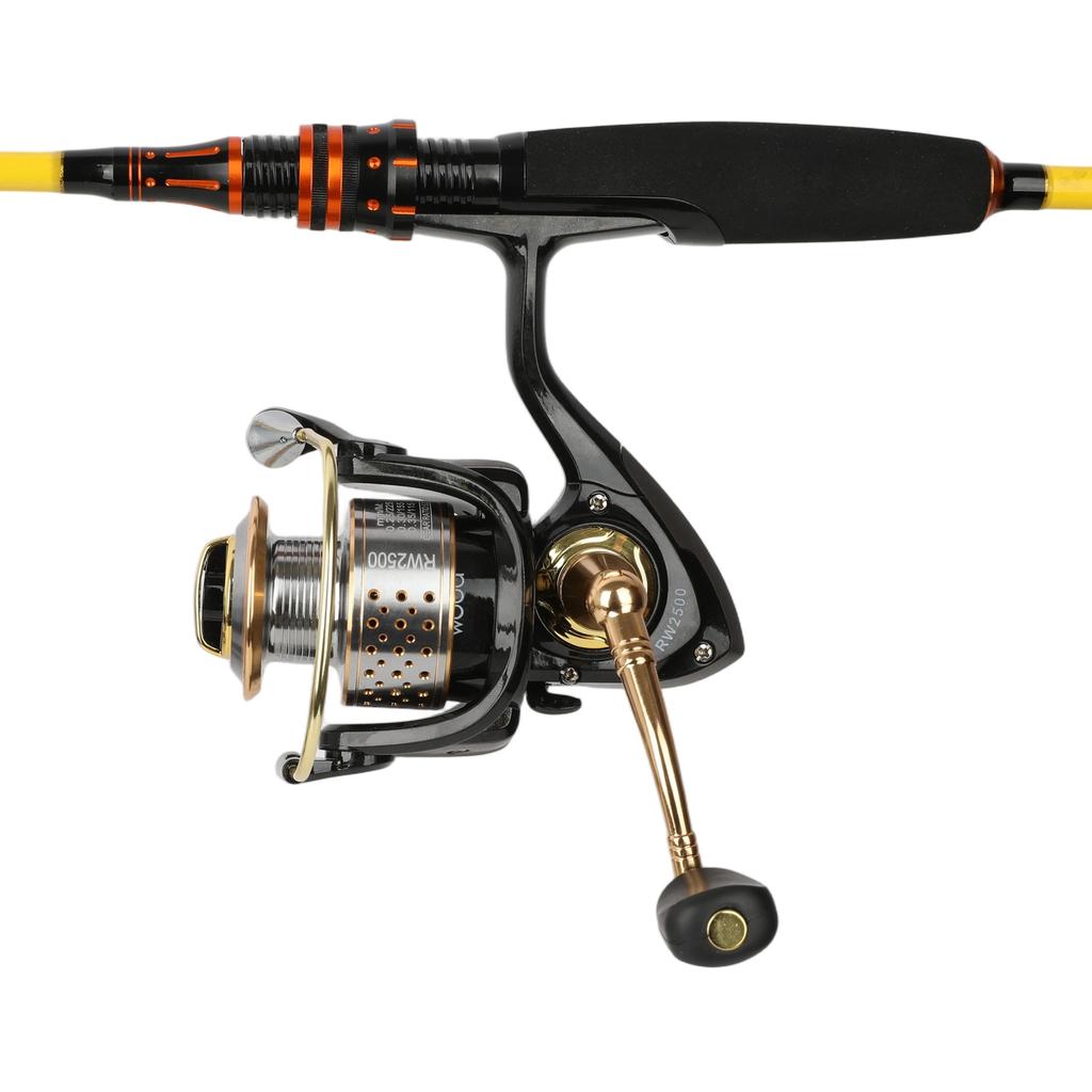High Quality Archery Double Fish RW2500 Spinning Reel - Alloy Material 5.2:1 Gear Ratio Fishing Accessory