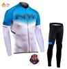 2026 Winter Warm Cycling Suit Set, Tour De France Edition Winter Cycling Suit Long Sleeve Fleece Thickened Warm Windproof Cycling Suit