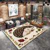 Fabric Animal Sleeping Panda Carpet Rug for Living Room Bedroom Home Sofa Decoration,Kids Play Non-slip Floor Mat