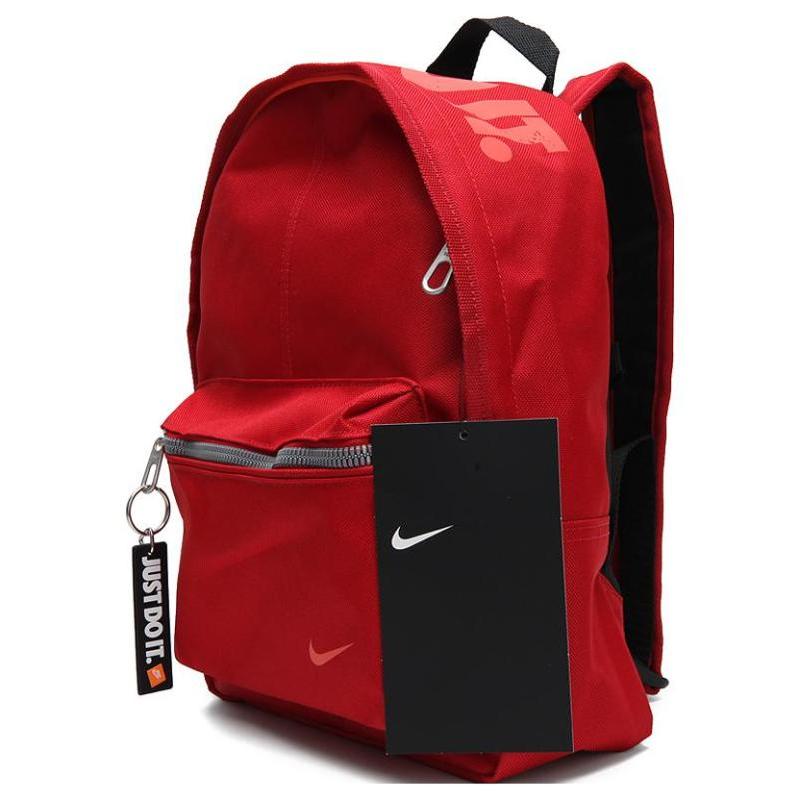 Nike Polyester Backpack Small Women's Red Casual BA4606-688