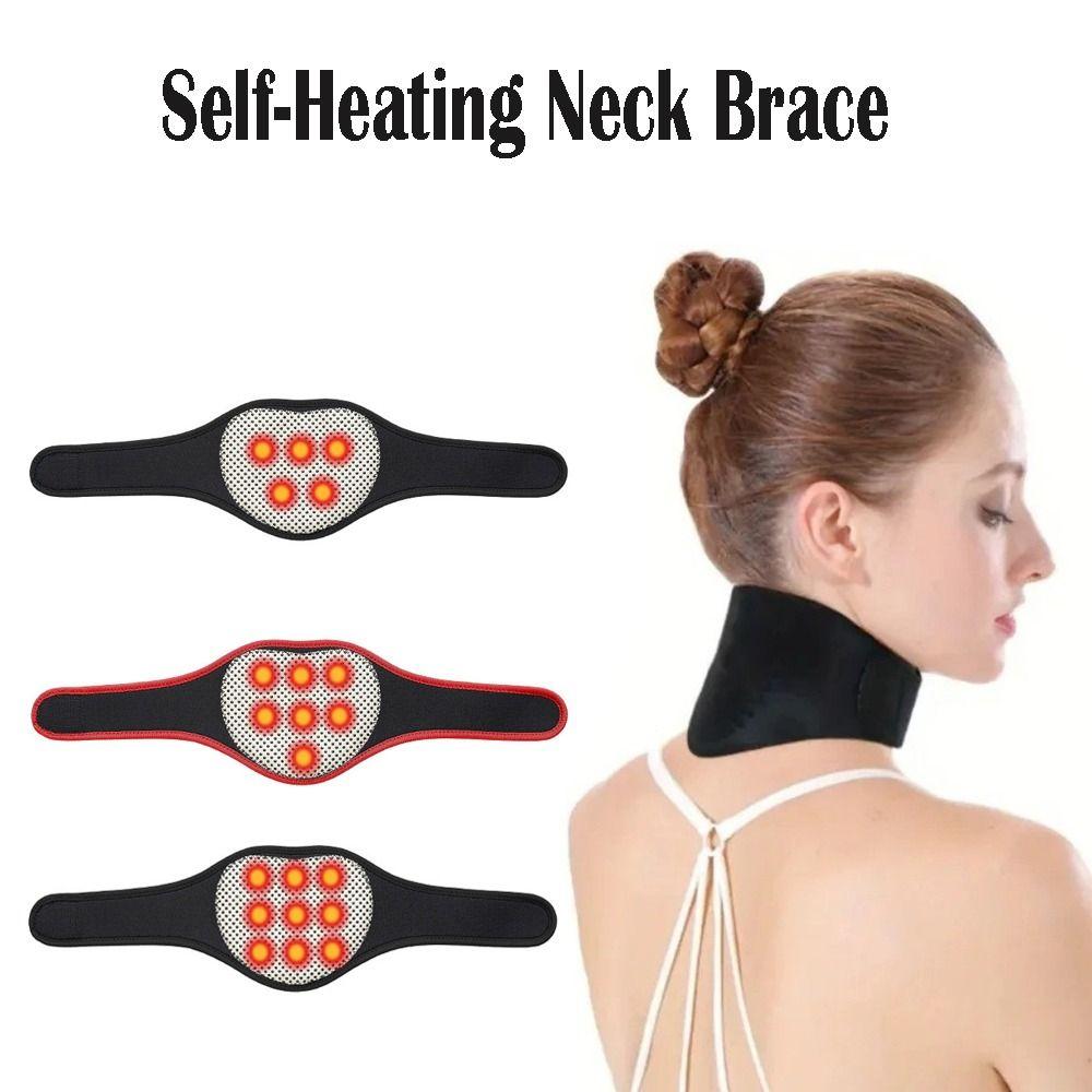 Portable Self-Heating Neck Brace Spontaneous Heat Heat Therapy Brace  Home Therapy Tingling Relief