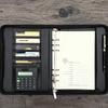 Langjie A5 Leather Loose-leaf Business Notebook