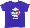 France Football Supporter Kids T-Shirt Keywords Childrens Boys Girls Gift