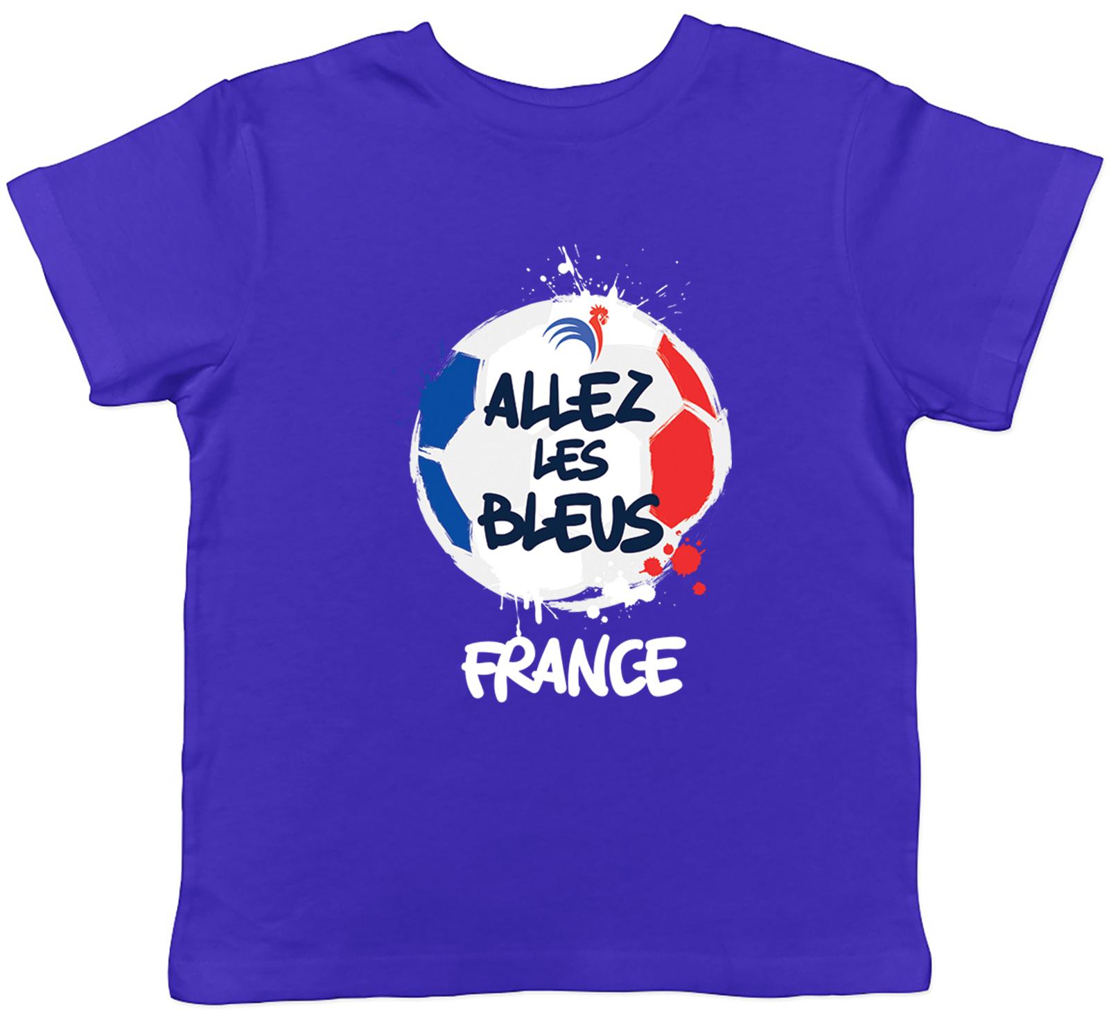 France Football Supporter Kids T-Shirt Keywords Childrens Boys Girls Gift 120