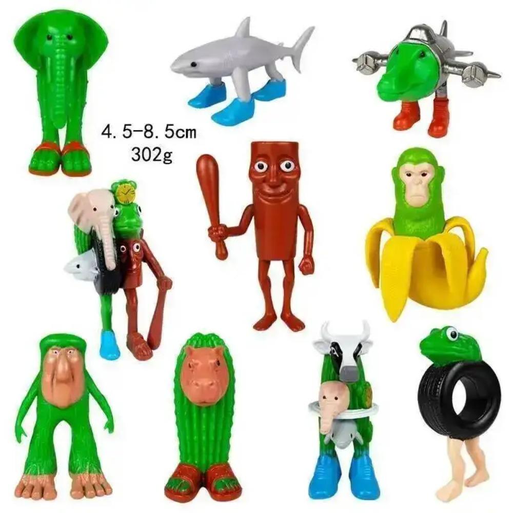 Steal A Brainrot Figure Strawberry Elephant Italian Brainrot 67 Figure Toy Tung Tung Tung Sahur Toy Tralalero Tralala Figurine