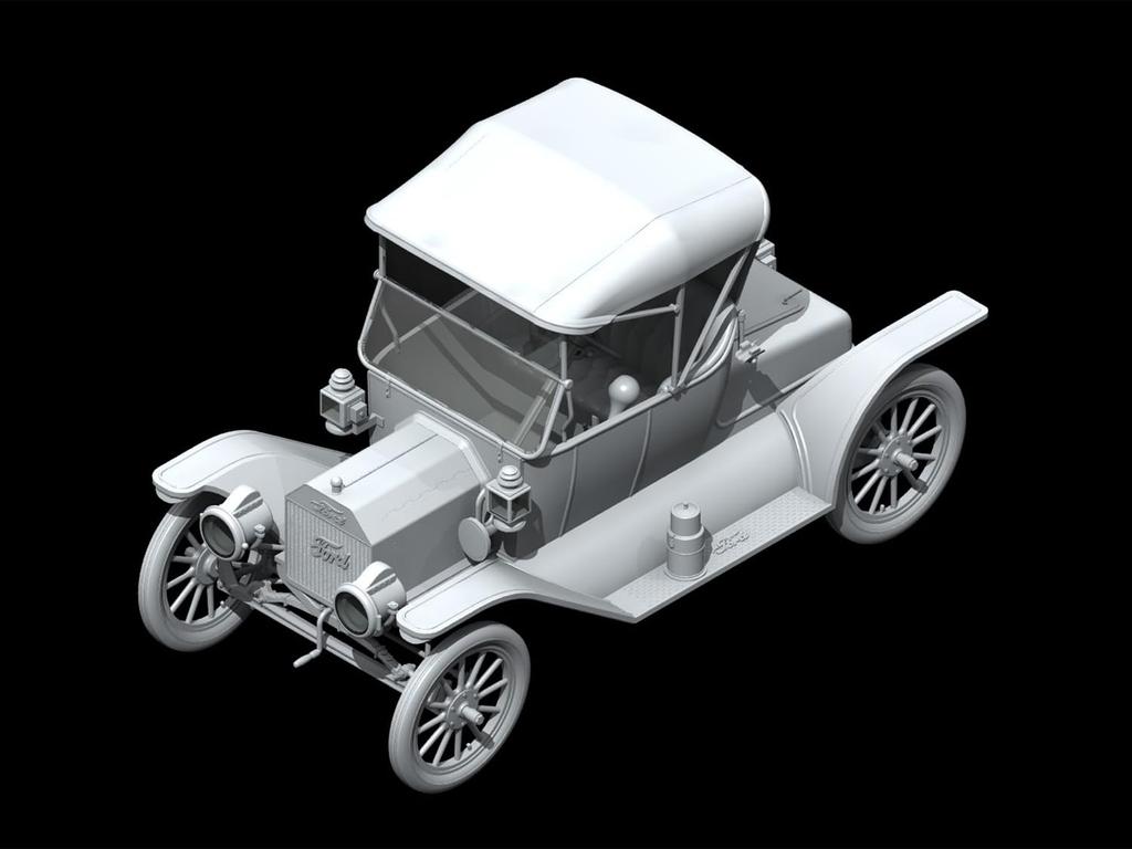 ICM Ford 1912 Roadster Plastic Model 1/24 T-type (24001)