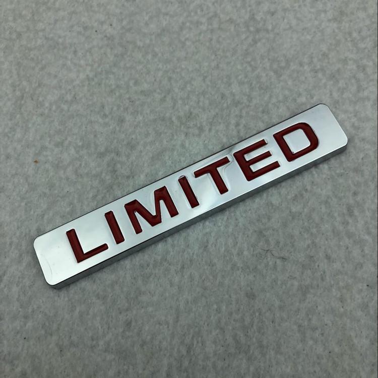 Limitovaná edice kovového emblému pro Jeep Wrangler, Compass, Patriot, Cherokee