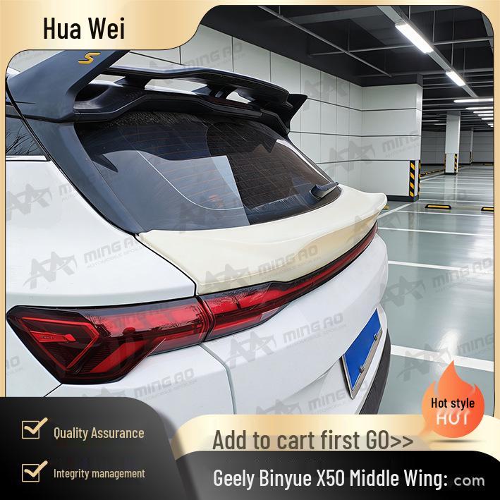 

Geely Binyue X50 Middle Wing - No Damage, Hole-Free Installation Unfinished - Needs Grinding and Painting
