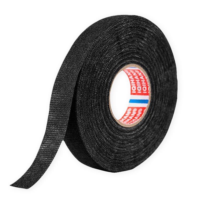 

Полиэстеровая бархатная изолента для жгутов проводов: Шумоподавление, Амортизация, Огнестойкость, Термостойкость, Устойчивость к старению, Защита от шума