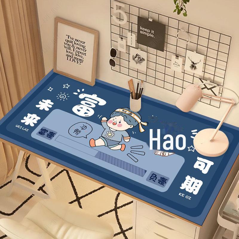 Wasserdichte und ölbeständige Schreibtischunterlage aus PVC – leicht zu reinigende, zuschneidbare Schreibunterlage für Wohnheim oder Büro.