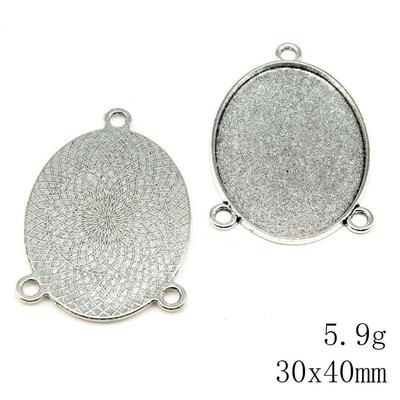 Nowości Akcesoria Biżuteria Trzyotworowa Wielorozmiarowa Cabochon Szklany Podstawa Ustawienie Tacka Akcesoria Części Pamiątka Akcesoria Męskie