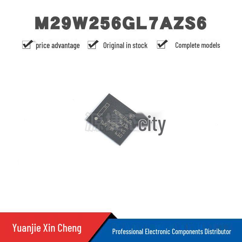 M29W256GL7AZS6 BGA-64 Memory IC Chip - Original, Genuine Product for BOM Applications