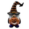 Faceless Dwarf Figurine Halloween Gnome Ornament Resin Figurine Spooky Faceless Elf Sculpture Unique for Home for Friends