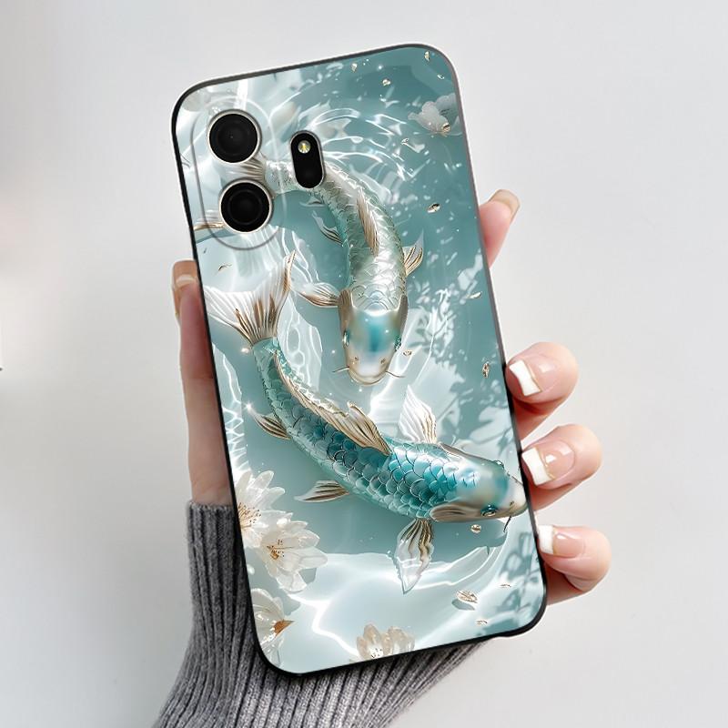 For TCL NxtPaper 70 Pro Case Luxury Cute Love Rabbit Funny Soft Black TPU Silicone Phone Case For TCL NxtPaper70 Pro Back Cover