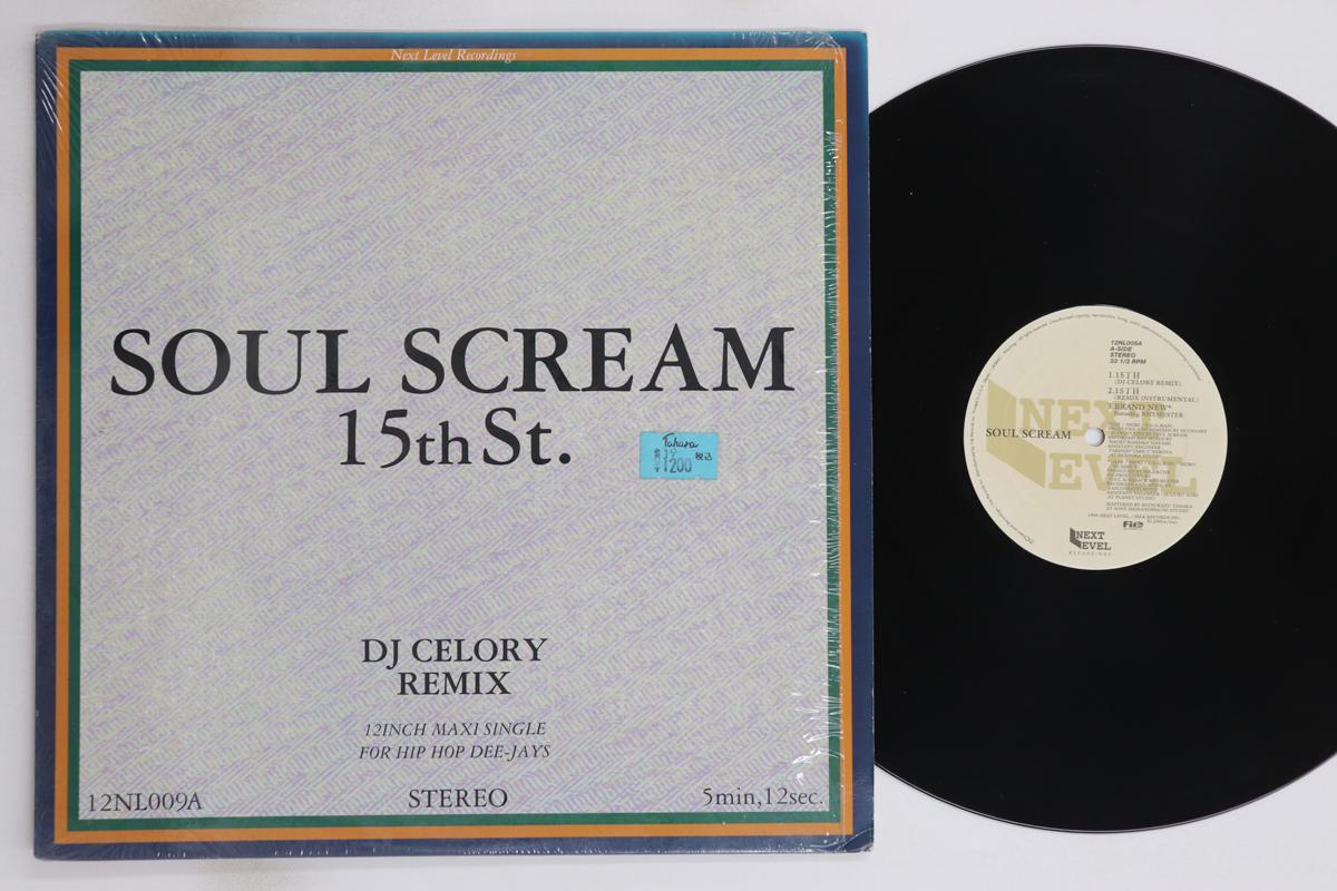

12inch Record SOUL SCREAM - 15th St. 12NL009A Next Level Reco 1996 Japan Rap & Hip-Hop/R&B Used