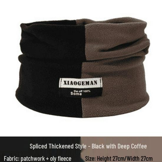 

Новое поступление: Унисекс двухцветный шарф на флисовой подкладке - Утепленный для езды на велосипеде и осеннего тепла.