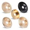 Angle Grinder Polishing Pad, Heavy-Duty Wood Carving Disc, High Carbon Steel Carbide Sanding Disc, for Smooth Engraving Sanding Buffing Woodworking