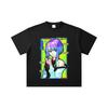 260 GSM Double Yarn 32 Count 100% Cotton Cyberpunk Edgerunners V8 Lucy Print Unisex Heavy Cotton T Shirt
