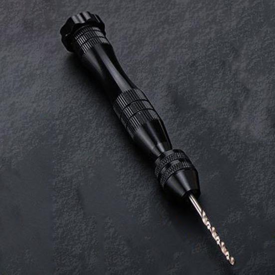 Burghiu manual Mini de înaltă precizie, care economisește timp, unelte de mână bricolaj, din oțel inoxidabil, burghiu manual, mandrină de prindere, prelucrarea lemnului