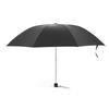 Paradise Oversized 3-Fold Black UV Sun & Rain Umbrella