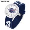 SANDA Unisex Silicone Strap Wristwatch - Trendy and Simple Design