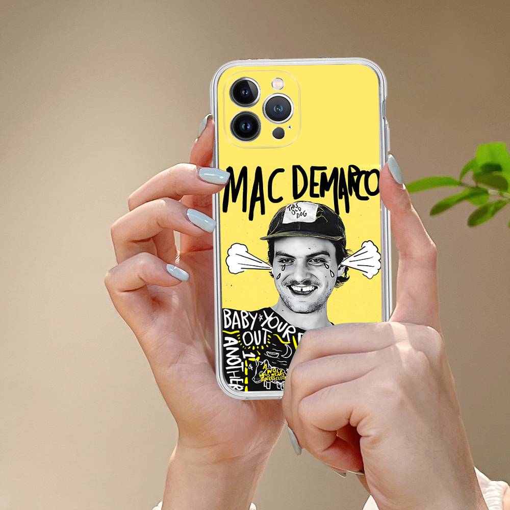 Rock Singer M-Mac D-Demarco For IPhone 17 16 16e 15 14 13 12 11 Pro Max Mini Plus Phone Case