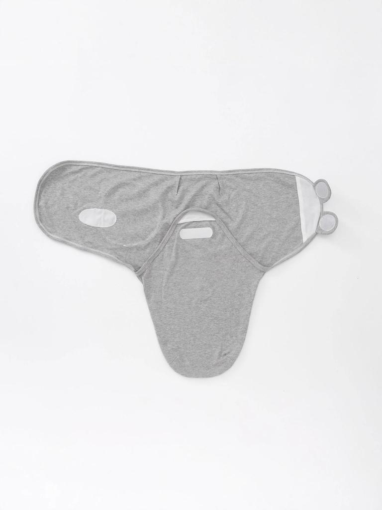 Newborn Swaddle Set: Silk Sleep Bag & Heart Blanket with Indian Hat