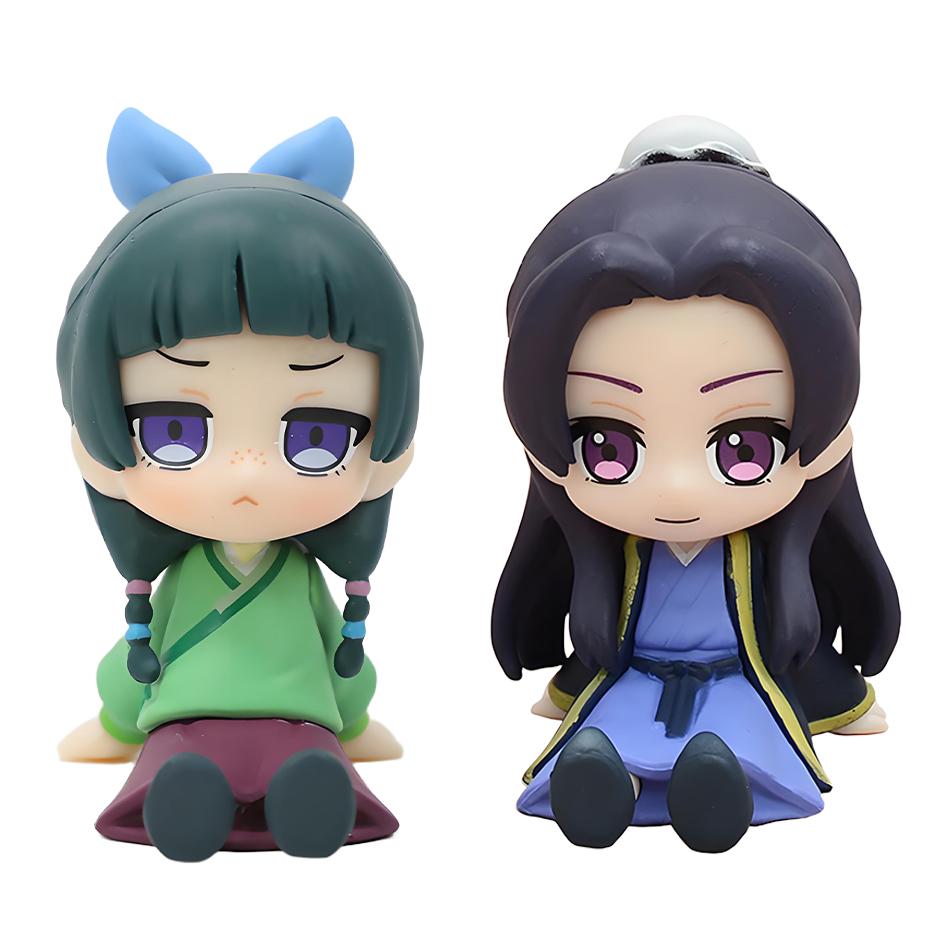 6cm Maomao Jinshi Action Figure Jinshi Statue Pvc Model Collection Action Figures Mini Cute Maomao Figurine Doll Gifts