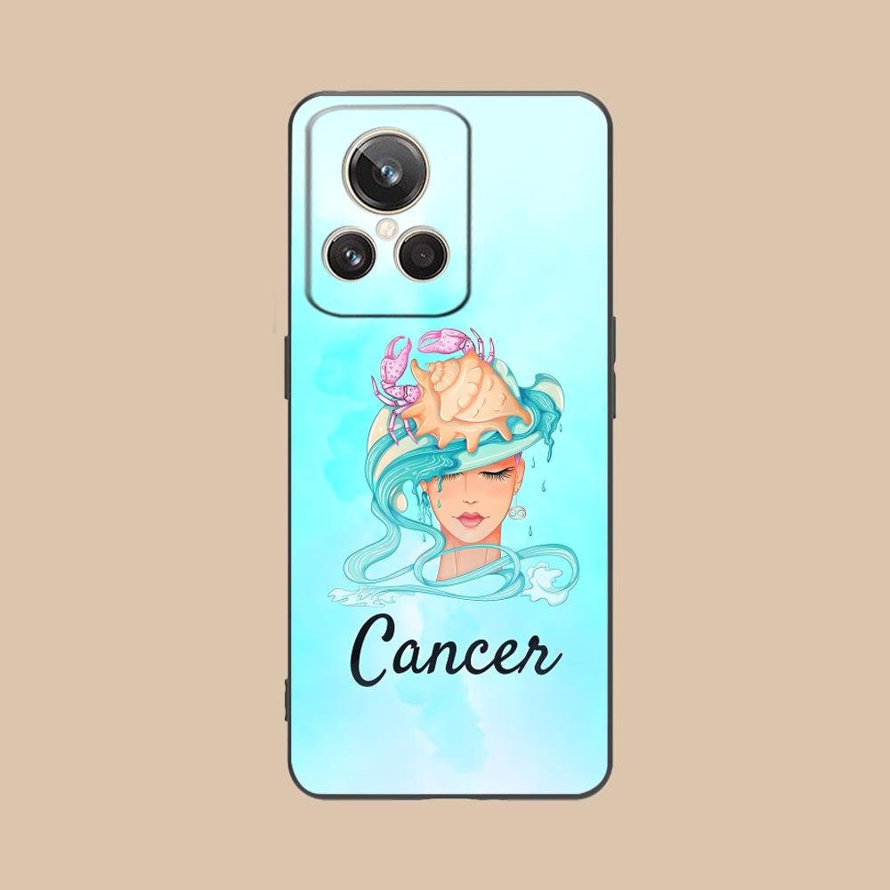 

Zodiac Sign Cancer Mobile Phone Case for Realme GT 8 Neo Pro C75 73 71 C67 65 C55 53 C35 31 C20 15 Colorful Printing Cover Cover realme GT8