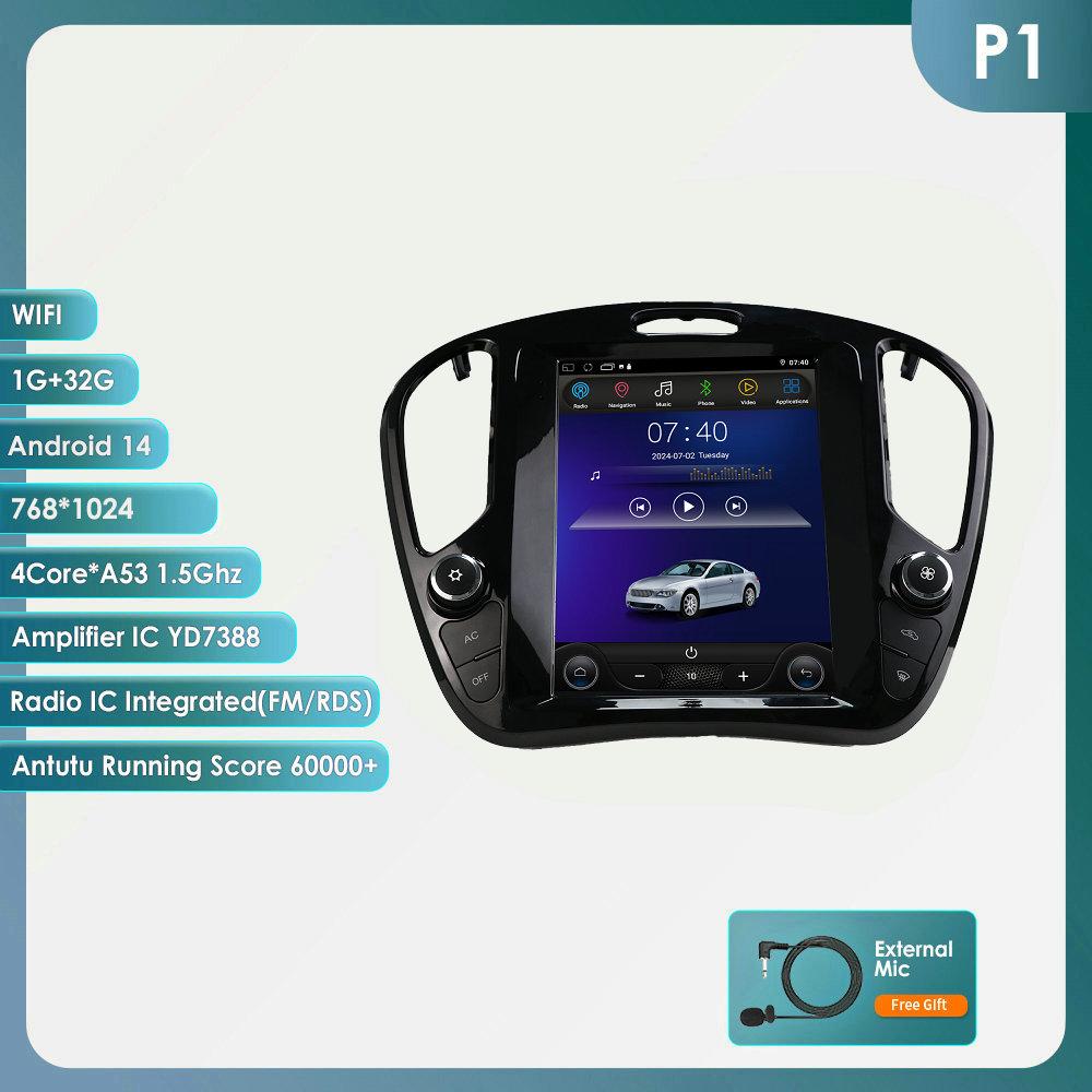Ossuret 9.7 AI Android Car Radio Multimedia Video Player Intelligent  Auto Stereo 4G for Nissan Juke 2011-2018 for Infiniti ESQ 2014-2019 GPS Carplay