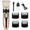 Rechargeable Cordless Hair Clipper IPX6 Waterproof Washable Hair Trimmer with Guide Combs for Home Personal Grooming Use