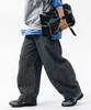 ARTISTWEAR [Atw] Voluminous Wide Fit Cotton Curved Pants - 2 Colors