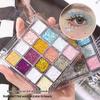 Children's Day Glittering 4-Color Eyeshadow Palette for Parties & Stage Makeup