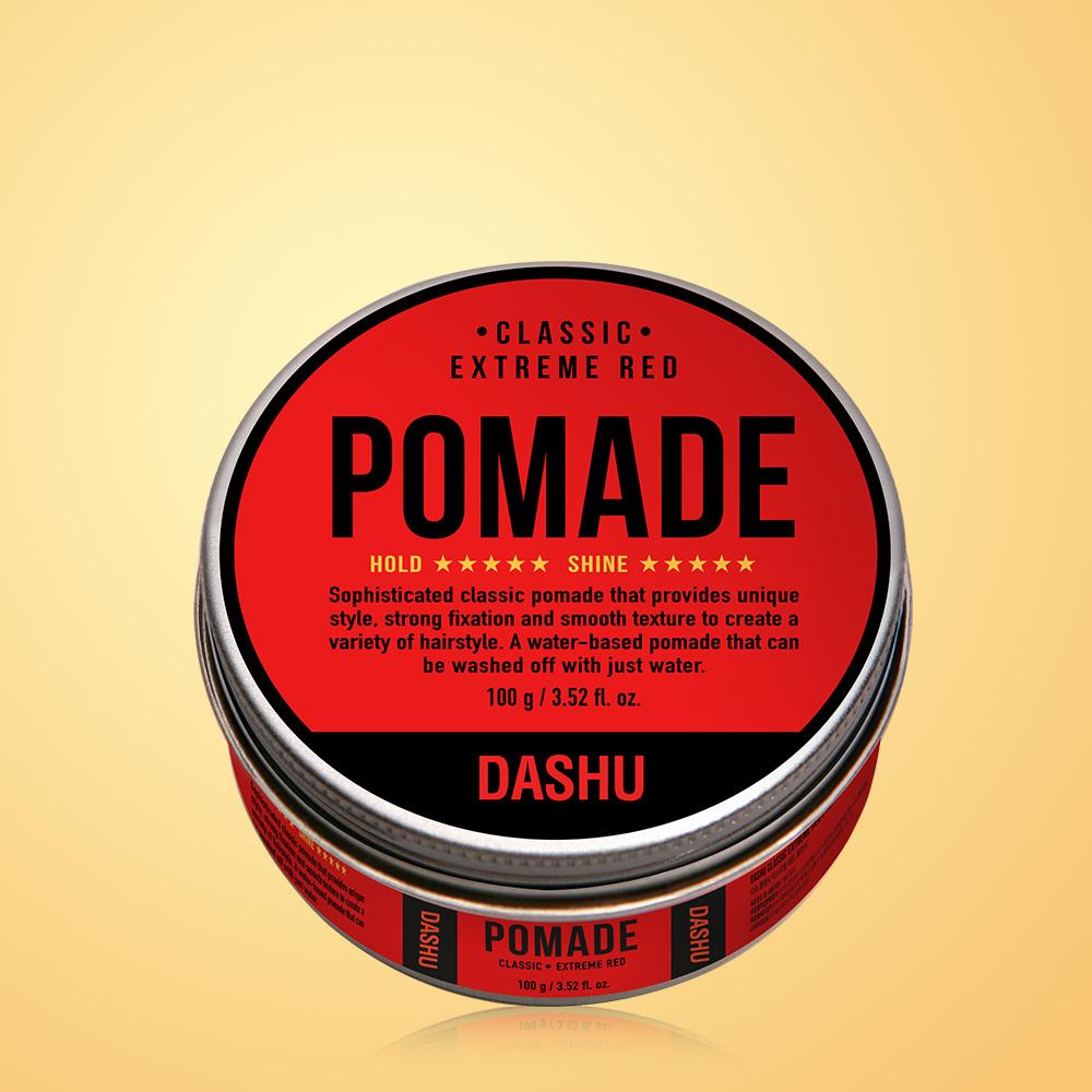 DASHU Classic Extreme Red Pomade 100g - Hair Styling, Korean