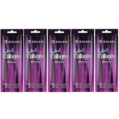 Set of 5 Soleo Hybrid Collagen Bronzer with Collagen 15ml
