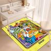 Halloween cartoon comedy adventure movie Scooby-Doo carpet is suitable for living room and bedroom doormats office balcony decorative carpet V3