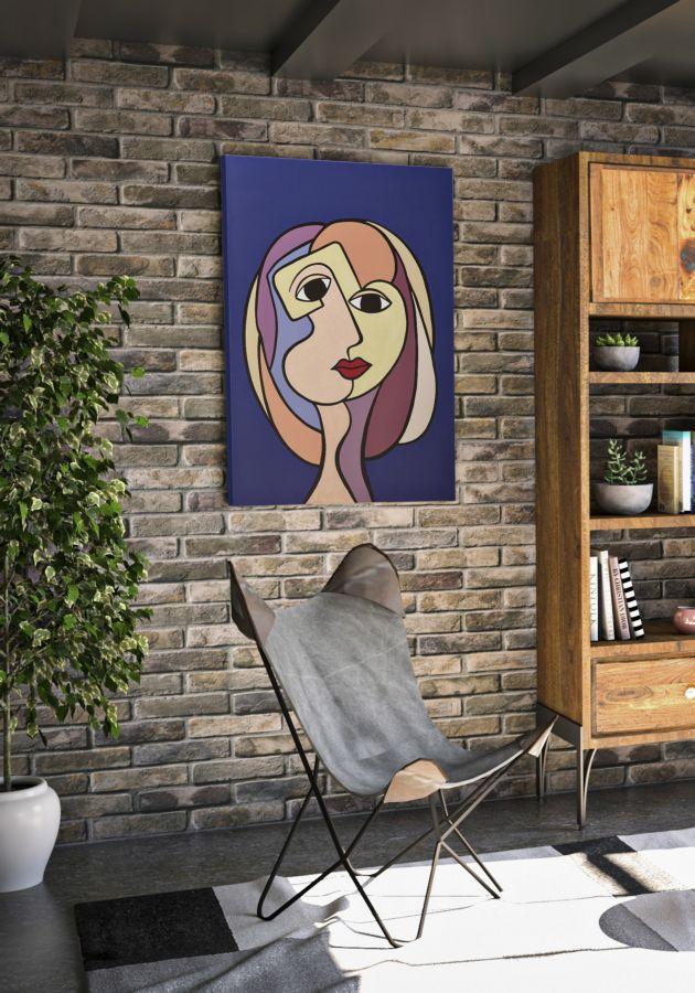 Wall Printing Painting  Double Face Large -A- Cm 80X3X120