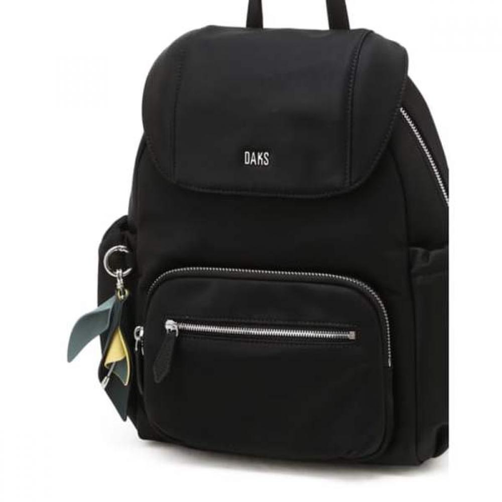 Daks Nylon Backpack With Black Logo Decoration Dcba6f526bk